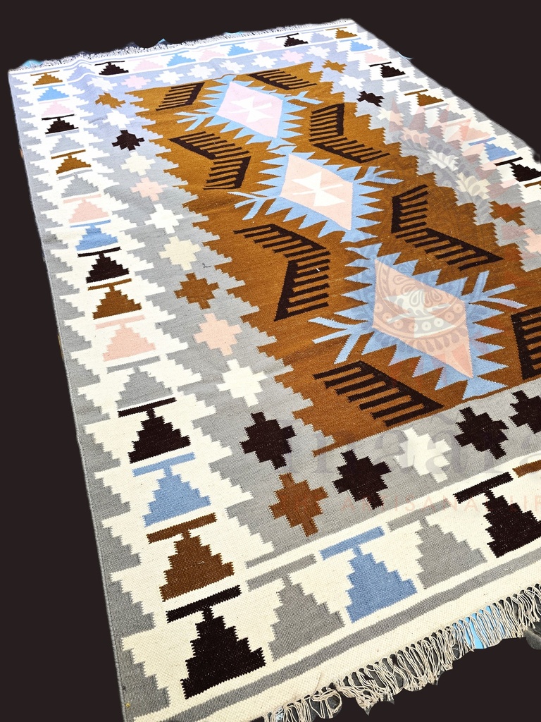 Terracotta Handwoven Rug