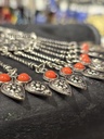 Antique Style Oxidised Necklace
