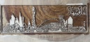 Hand Carved Doha Skyline