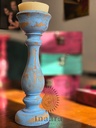 Gharonda Blue Candle Holder - Medium