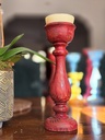 Sindoori Red Candle Holder - Medium