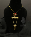 Al- Maha Necklace w/ Flower by Inaara