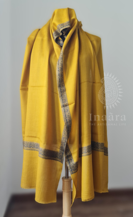 Hand Embroidery- Mustard