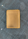 Black Leather Card Holder