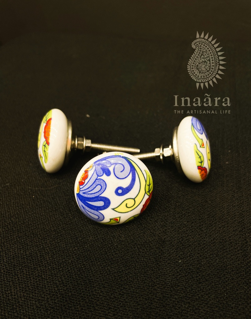 Multicolor Ceramic Cabinet/Drawer Knob