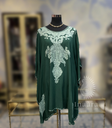 Embroidered Kaftan-Green