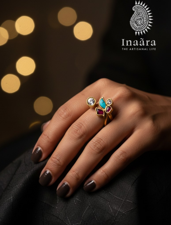 Peacock Polki Ring (copy)