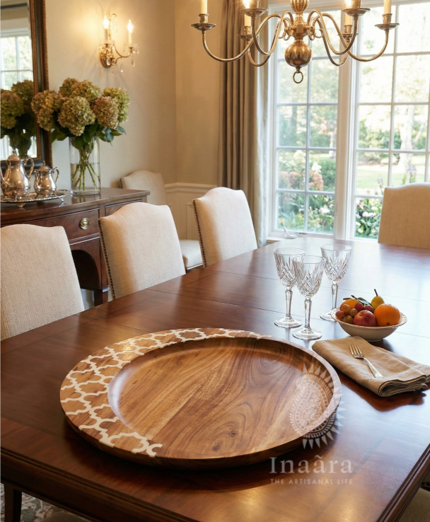 Embroidered Serving Tray- Bloom (copy)