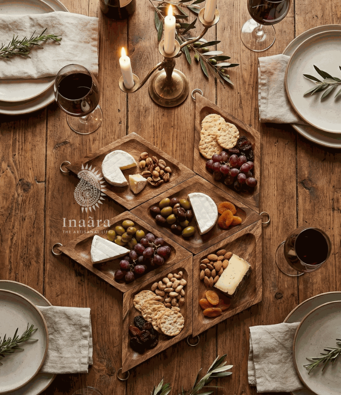 HandPainted Elephant Plates Wall Decor-S (copy)