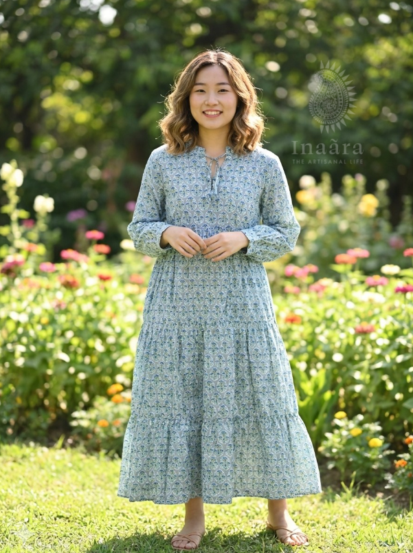 Selena Block Printed Dress (copy)