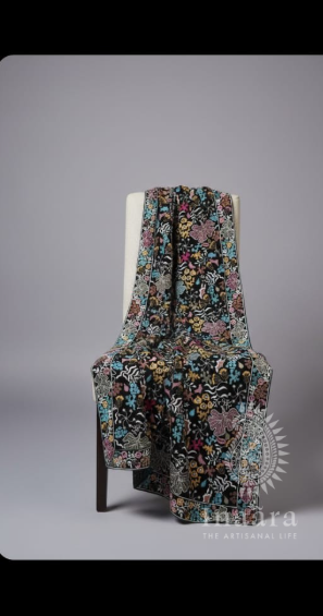 Velvet Dupatta-Multi Colour