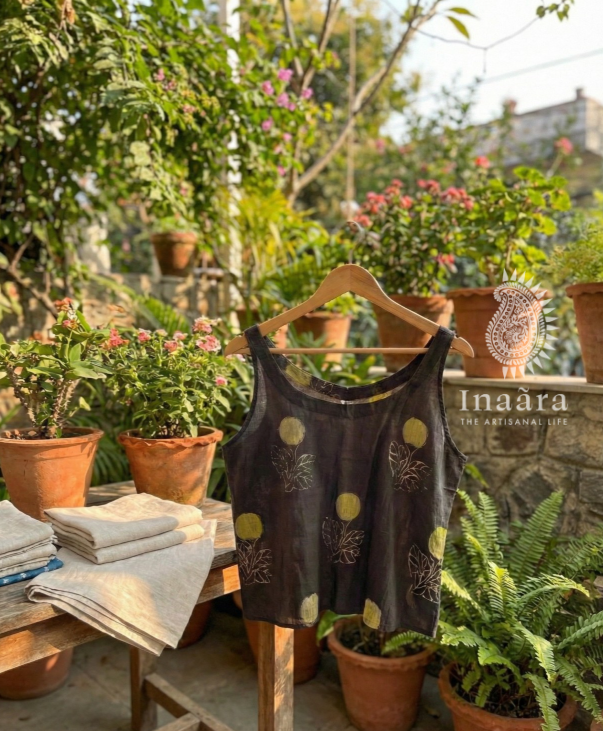 بلوزة ريتا سباغيتي – بني