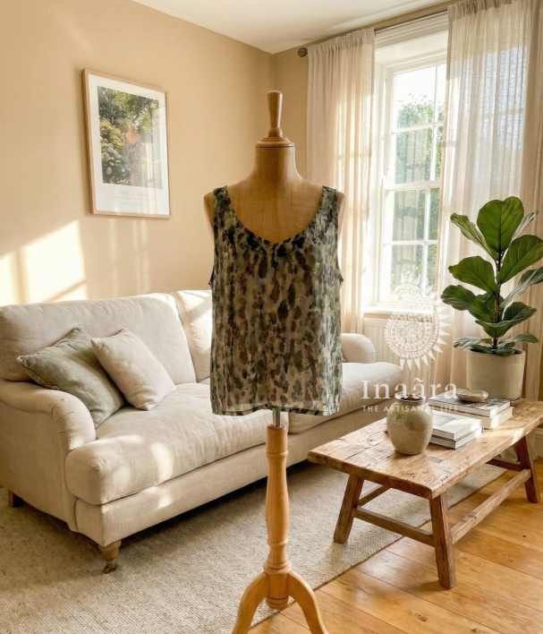 Rita Spaghetti Top- Brown (copy)