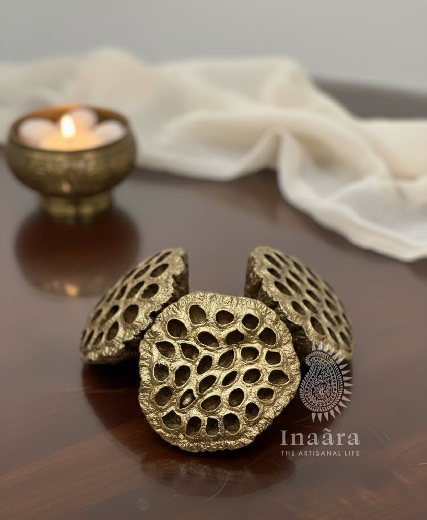 Golden Lotus Pod