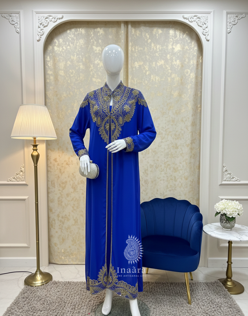 معطف ليلى للمساء – أزرق