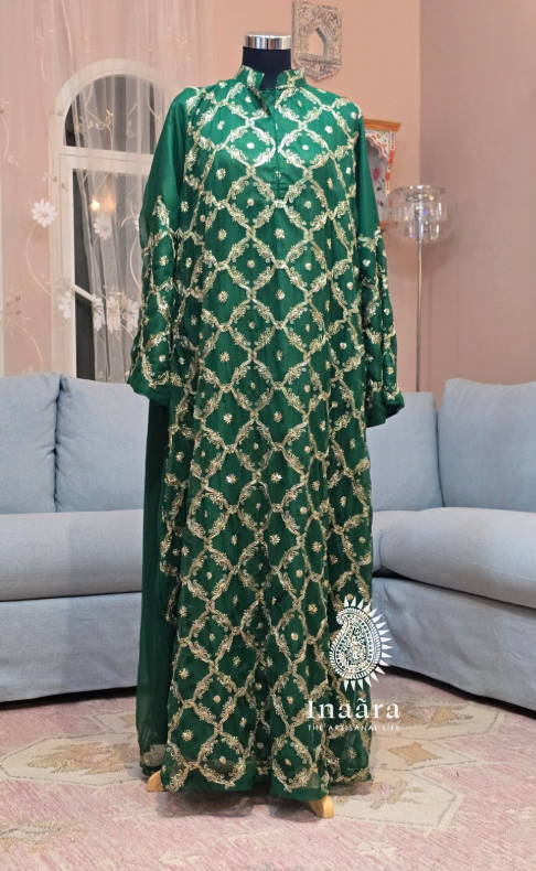 Hand Beaded Cape- Purple (copy)