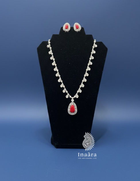 Red Haar Necklace Set (copy)
