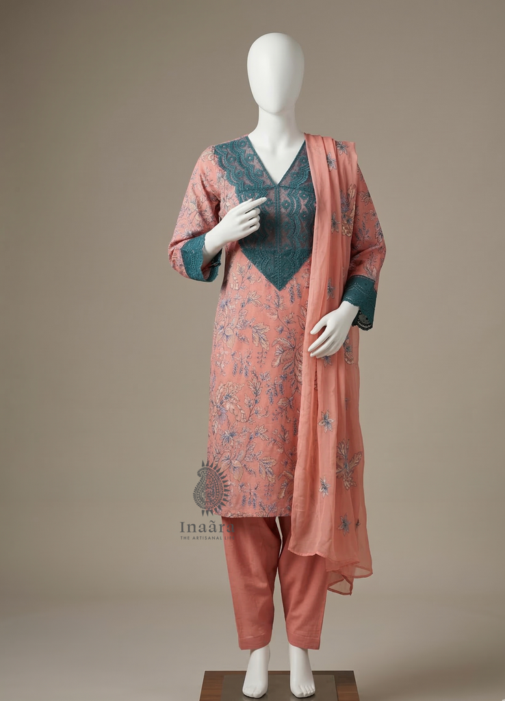 Karandi 3pc Suit w/Salwar-Green (copy)