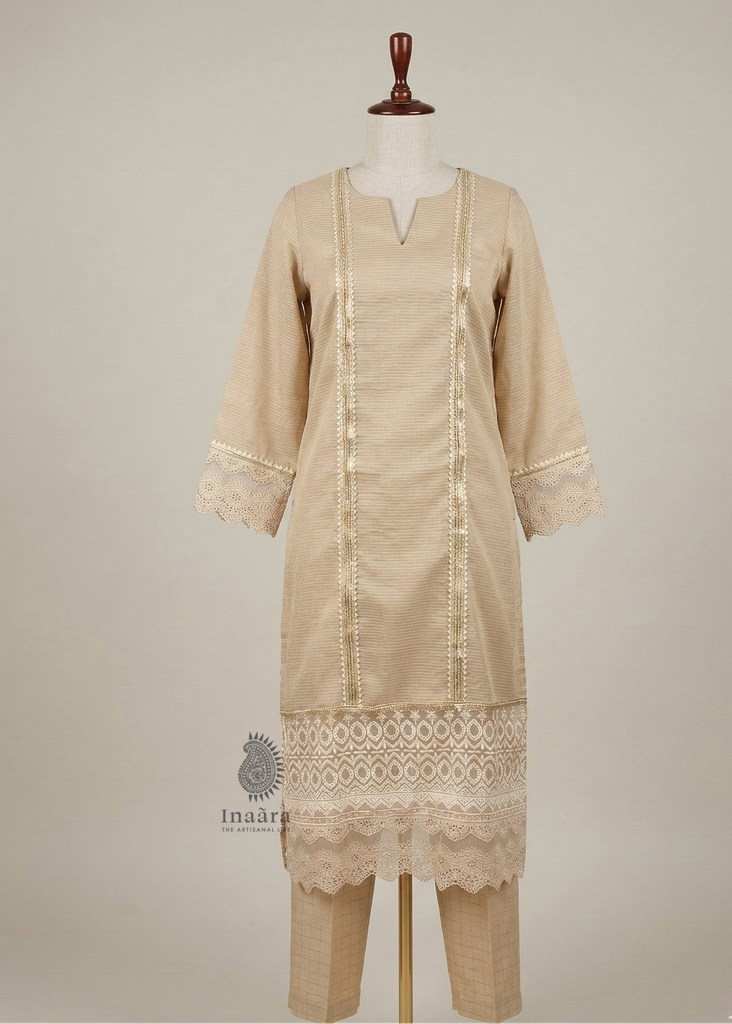 Kosa Silk Gota Suit 2pc