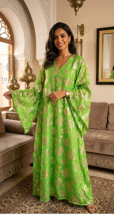 Kaftan- Light Green