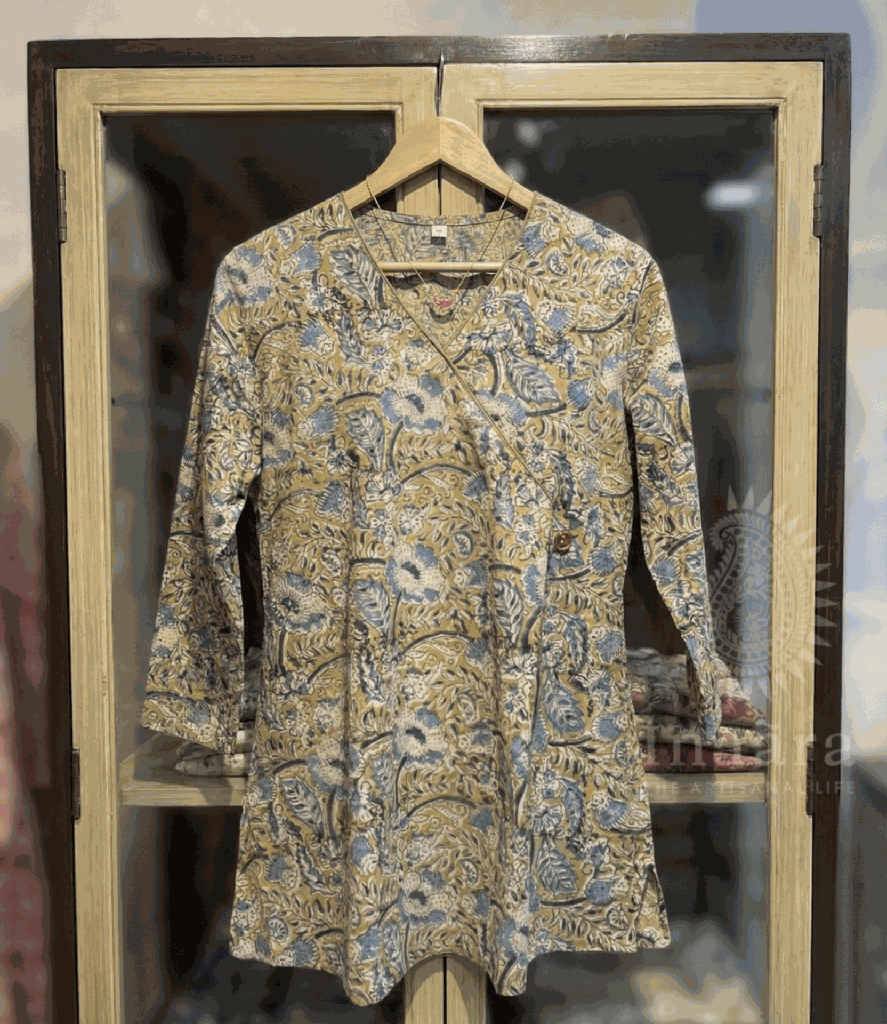 Kalamkari Block Print Full Sleeve