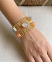 Raw Stone Cuff Bangles5
