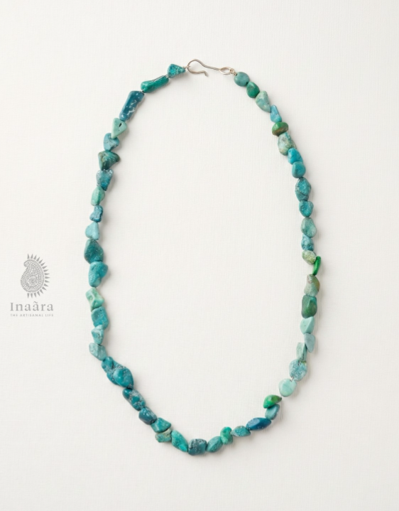 Handcrafted Turquoise Stone Necklace