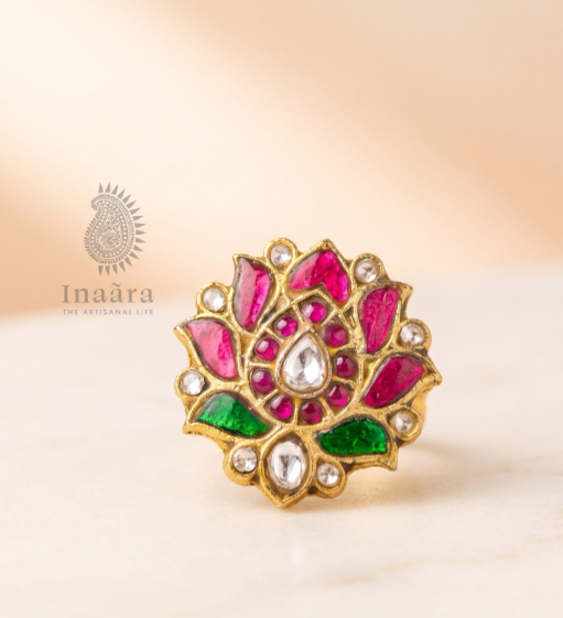 Flower Pink Ring  