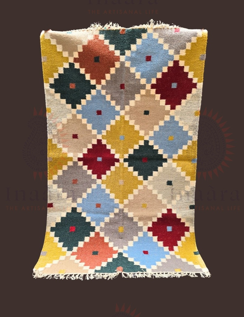 Charpai Handwoven Dhurrie