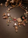 Designer Pachi Kundan Necklace