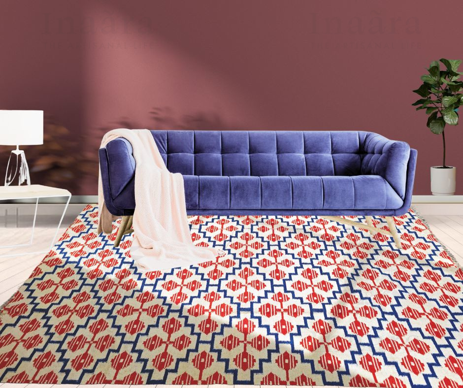 Mosaic - Handwoven Dhurrie
