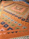 Heeralal Earthtone Wool Dhurrie