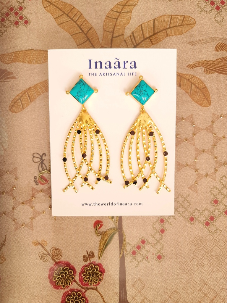 Bespoke statement earrings