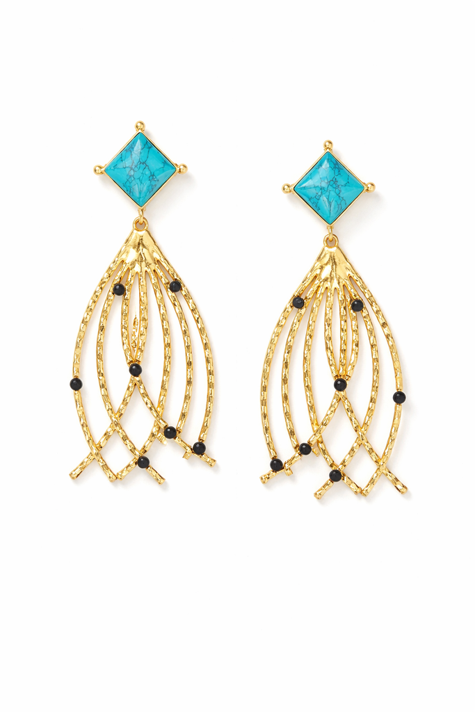 Bespoke statement earrings