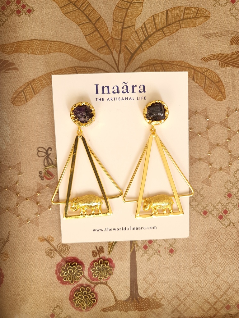 Geometric earrings
