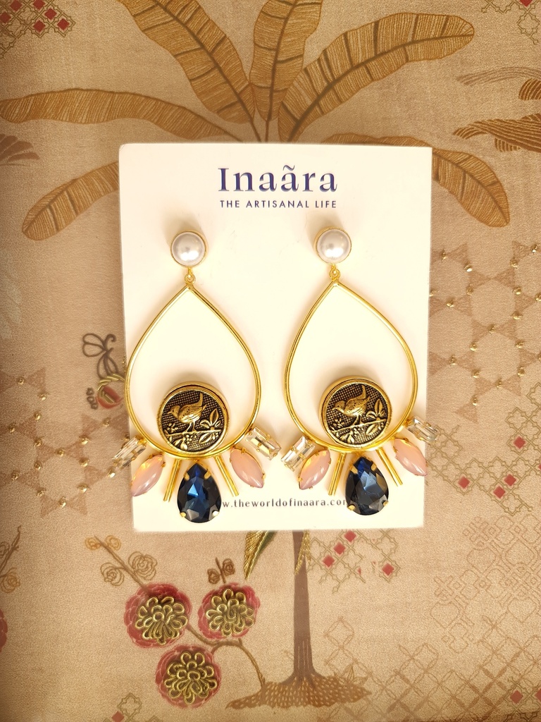 Bespoke statement earrings