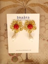 Raw Stone Handcrafted Earrings