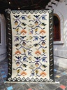 Zafar Handwoven Dhurrie - Black(6x4ft)