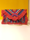 Sequin clutch bag