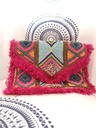 Sequin clutch bag
