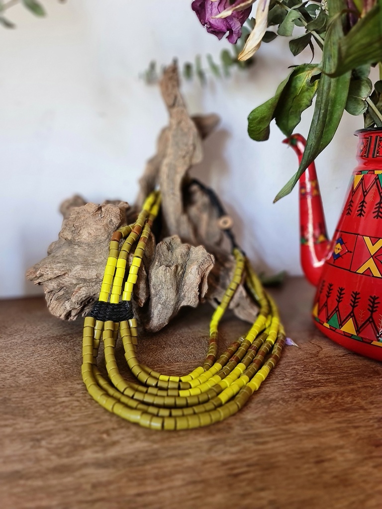 Naga Layered Necklace -Sunflower (copy)