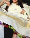 Phulwa Kutchi Shawl with Zari Border