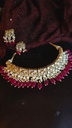Zulekha Guluband Set - Maroon