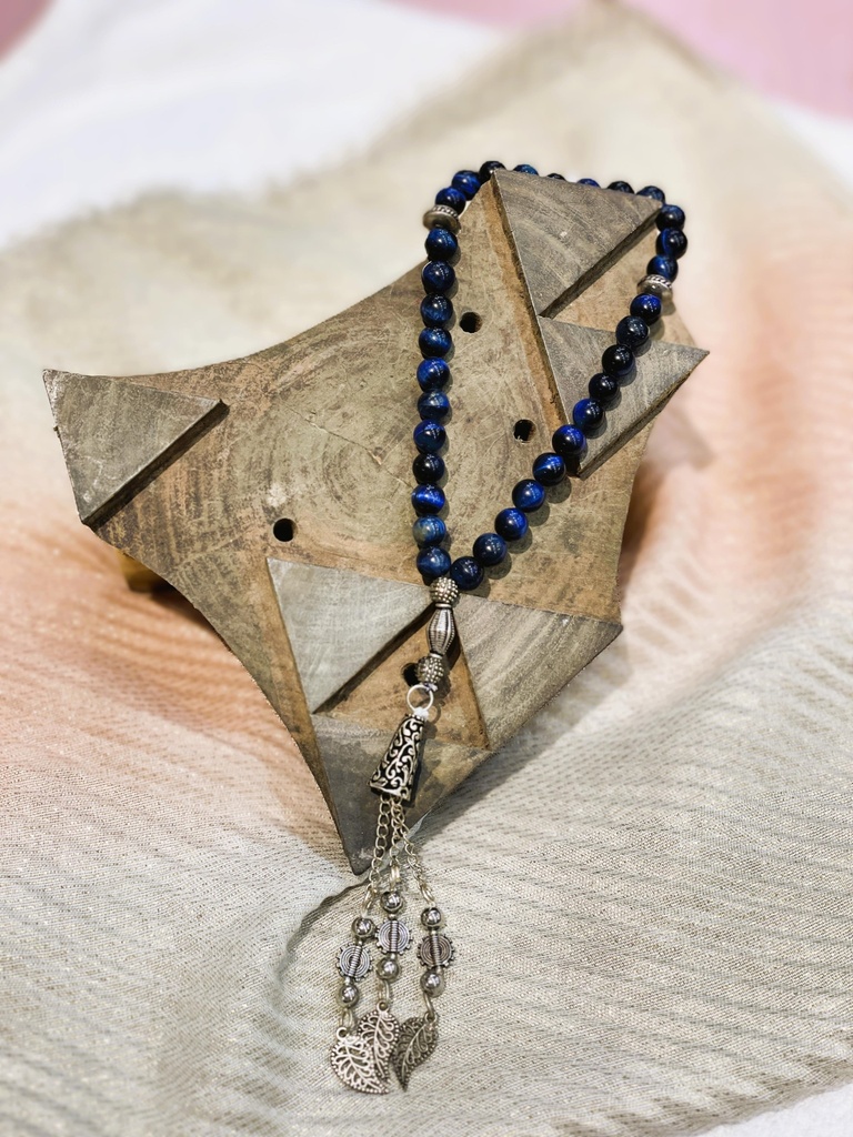 Prayer beads- Lapiz Lazuli stone