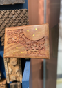 Hand carved box by Studio Inaara
