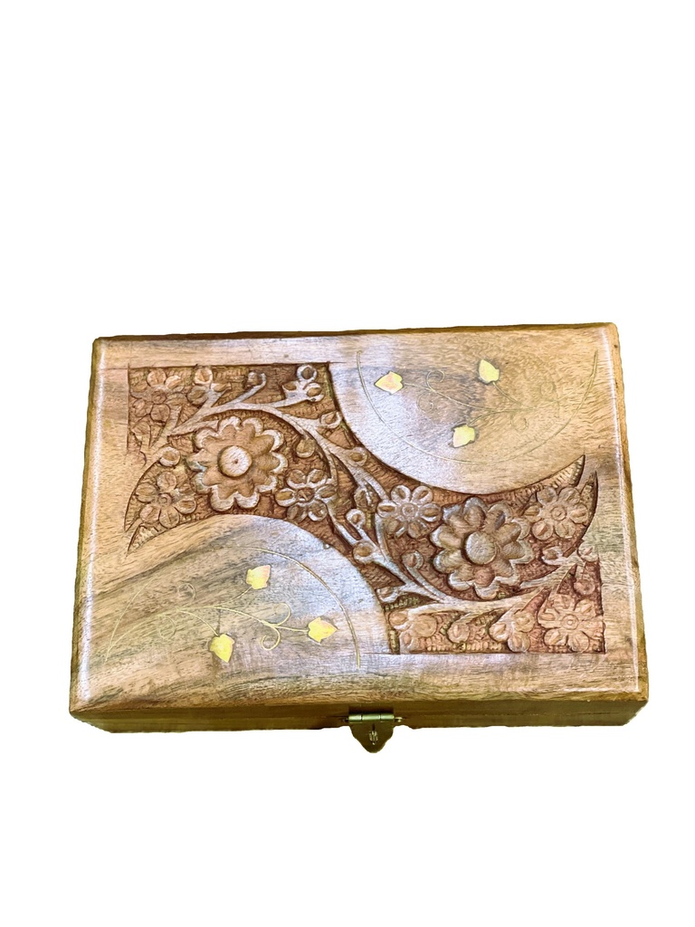 Hand carved box by Studio Inaara (copy)