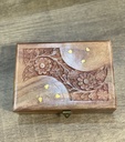 Hand Carved box by Studio Inaara