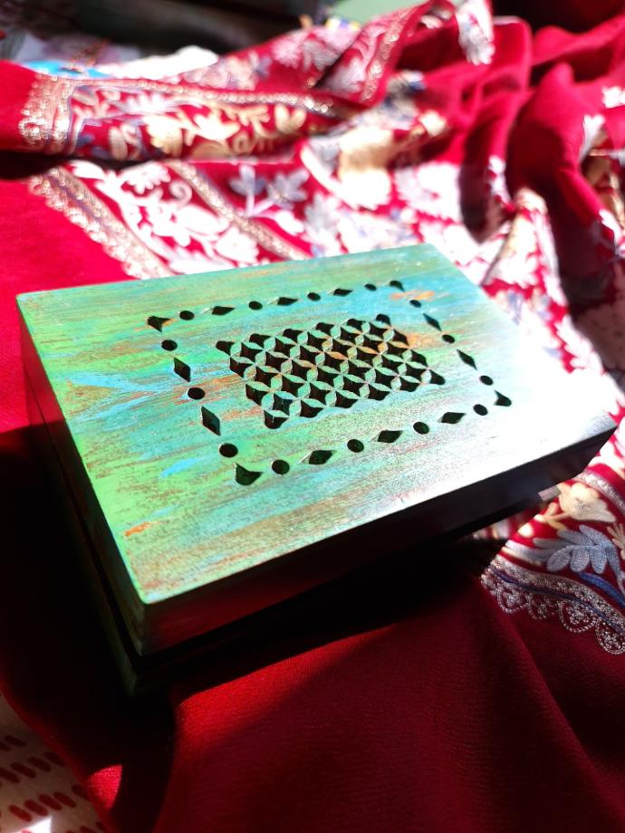 Hand carved box by Studio Inaara (copy)