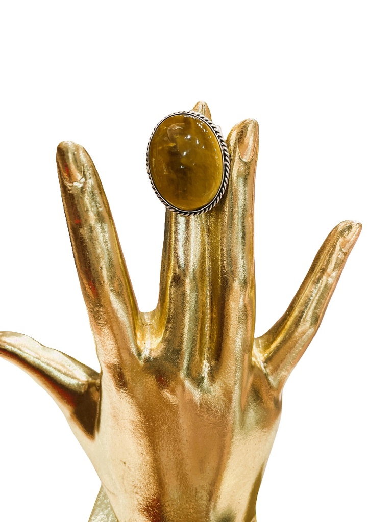 Citrine vintage chunky ring (copy)