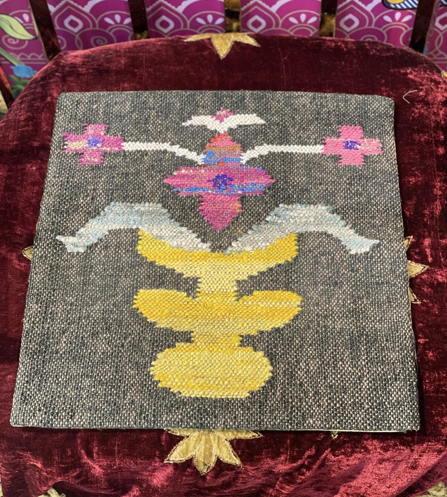 Hand woven cushion cover (Single piece)